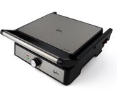JATA JEGR1595 Parrilla Eléctrica y Grill con Placas Antiadherentes 29x24cm 2000W