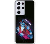 Funda original compatible con Samsung Galaxy S21 Ultra - S30 Ultra - Space Jam Fondo Negro