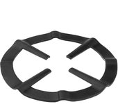 CABLEPELADO Soporte para Cocina de Gas | Soporte Anillo Wok | Soporte redondo para olla Moka | Rejilla para gas | Quemador | Hierro Fundido | Color negro | Diámetro 110 mm