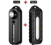 LED Red Blue Shoulder Police Light with Clip USB Charging Flashing Warning Safety Flashlight Torch Bike Warn LANTERN Light