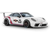 Pegatinas/Vinilos coches Franjas Laterales Curvadas Martini compatible Porsche Carrera/Carrera Turbo/Targa 2005-2021