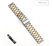 18mm 20mm 22mm Stainless Steel Strap For Garmin Vivoactive 3 4 4S Band Watch Venu 2 2S 3S Plus SQ Forerunner 245 Metal Bracelet