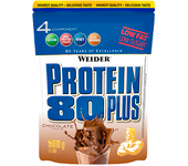 Weider Proteína 80 Plus Chocolate 500 G - Alto en Proteínas - Bajo en Hidratos de Carbono