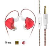 Original QKZ AK8 Dynamic HIFI Bass Earbuds 3.5mm In Ear Monitor Headphones With Mic Sports Gaming Music Stereo Stylish Headsets