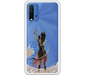 Funda compatible con Xiaomi Redmi 9T/Pocophone M3 - Mujer Guerrera