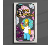 Funny Homer Simpsons Anime Matte Cover For Redmi Note 13 12 11 10 9 8 Pro Plus S T 5G 4G Frosted Translucent Phone Case