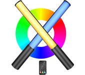 LUXCEO P400S Handheld RGB Video Light LED lightsabers with Battery 2500-6500k 36000 Colors Photography Lighting for Youtube Vlog