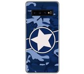 Tumundosmartphone Funda Gel Tpu para Samsung Galaxy S10 Plus diseño Camuflaje 03 Dibujos