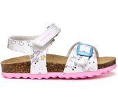 Sandalias marca Geox para niñas en color blanco