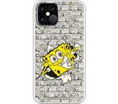 Funda original compatible con iPhone 12 o 12 Pro con un diseño de Bob Esponja Comic