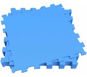Protector suelo para piscinas 50x50x0,5cm 8 piezas Color Gris