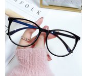 New Large Frame Anti Blue Light Eyeglass Frame Reading Glasses Fresh And Simple Style