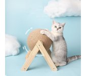 Cat Scratching Ball Toy Kitten Sisal Rope Ball Board Grinding Paws Toys Cats Scratcher Wear-resistant Pet Furniture supplies