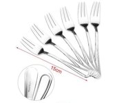 Maxia Market - Cubiertos accesorios para cocina, cuchillo para carne, fruta, de mesa, pescado, cuchara de postre, sopa, tenedor, espatula para tarta, acero inoxidable INOX - Colección ELEGANCE