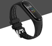 Strap For Mi band 7 6 5 Bracelet Sport belt Silicone watchband replacement Smartwatch bracelet for Xiaomi mi band 3 4 5 6 strap
