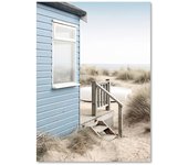 Beach Hut Bridge Reef Starfish Conch Coral Ocean Wall Art Canvas Painting Posters And Prints Wall Pictures For Living Room Decor