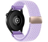 18/20/22 Braided Loop Garmin venu/3/3s/Forerunner 265S/265/645 Band Elastic Wristband Magnetic Buckle for Garmmove3