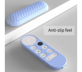 Soft Silicone Case for Google Chromecast Remote Control Protective Cover Shell for Google TV 2020 Voice Remote Control A
