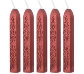 5pcs/Pack Sealing Wax Arrow Core Fire Lacquer Wax Sticks Stick Solid Color Stamps Makings For Sealing Envelopes Invitations Gift