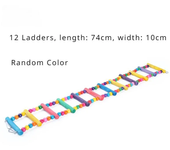 Bird Parrot Toys Hanging Ladders Hammock Swing Toy Pet Bird Cage Accessories
