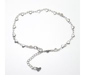 304 Stainless Steel Anklet For Women Heart Beach Foot Jewelry Leg-Chain Anklet Bracelets On The Leg Accessories 1 Piece