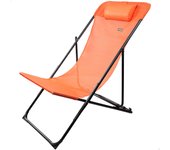 Hamaca plegable jardín multiposición c/cojín , Silla tumbona plegable y reclinable , Peso máx. 100kg. 3 posiciones, Medidas 53x78x87,5cm, antivuelco, Hamaca jardín, Tumbona jardín, silla jardín