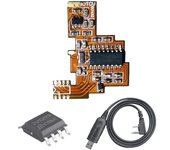 For Quansheng K5 K6 SI4732 Board FPC Modification HF Shortwave Full Band Reception+2M Expansion Chip+Programming Cable