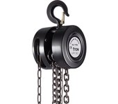 SucceBuy 1T 2200lbs Capacity Hand Chain Hoist, 10ft/3m Lift Manual Block, Industrial Steel, Heavy Duty Lifting for Workshop & Transport, Black
