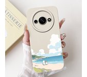 For Xiaomi Redmi A3 Case Lovely Panda Cartoon Anti-Fall Funda Soft Silicone Matte Cover For Xiomi Redmi A3 A 3 RedmiA3 4G Bumper