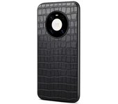 For Huawei Mate 40 Pro 4G/ 5G Shockproof Case Crocodile Textured Leather Hybrid Slim Phone Cover