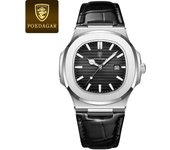 Reloj ultrafino de marca suiza para hombre nuevo reloj de cuarzo impermeable de moda