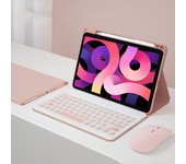 Fabric with Pen Holder Cover for Teclado Xiaomi Pad 5 Case Backlit Keyboard Case for Xiaomi MiPad 5 Pro Case 11 inch Round Key
