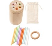 1 Set Balance Stick Toy Color Match Sticks Game Learning Toys Balance Toys Balancing Sticks Blocks Kids Counting Toys Color