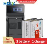 HQIX for Sony DSC-HX5C HX5V HX7 HX9 HX10 HX20 HX30 T20 T25 T100 N1 N2 WX1 WX10 HDR-GW55VE GW77 Camera NP-BG1 FG1 Charger Battery