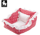 Truelove Hot Sale Household Pet Bed Comfortable Non Slip Durable Dog Cat Use Washable Breathable Pet Pad Flora Design TLR2101