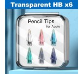 VUUV for Apple Pencil 1st 2nd 3rd USB-C Tip Double Layer 2b HB 2.0 3.0 3 6 UDS Replace iPad's Hard End Soft Accessories