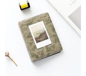 Retro 3 Inches 64 Pocket Photo Album Mini Instant Album Polaroid Photo Album Picture Case Storage for Fuji Instax Mini 9/8/70/7s