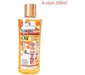 Turmeric Essential Oil Facial Body Massage oil Moisturizing Diffuser Aromatherapy Brightening Smoothing Body Face Skin Care 200m