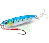 Metal Jig Lure 10g 20g 30g 40g Spinner Blade Popper Sinking Pencil Spinning Fishing Tackle Feather Hook Treble Hooks Pesca Bait