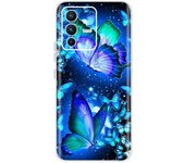 Silicone Case For Vivo V23 5G Phone Case Clear Soft TPU Cute Cat Flowers Capa Shell On Vivo V 23 V23 Pro V2130 Silicone Cases