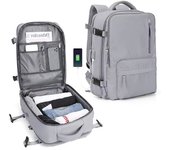 Mochila para niñas de gran capacidad multifuncional clasificación en seco y húmedo viaje corto nylon mochila impermeable
