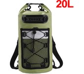 10/20/30L Outdoor Waterproof Rafting Diving Dry Bag Portable PVC Swimming Bags for River Trekking Kayaking Boating Surfing Pack