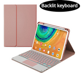 Backlit Touchpad Keyboard Case for Xiaomi Pad 6 Case Keyboard Fabric with Pen Holder Cover for Xiaomi Pad 6 Pro 2023 MiPad 6 11