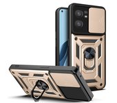 Lujo Funda de lente de Cámara de tapa deslizante Carcasa Aplicable OPPO Reno 7, 7 Pro, 7Z, Find X5 Lite, Cáscara protectora
