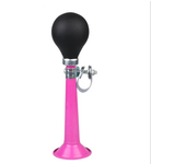 Bocina de aire de Metal para bicicleta, trompeta, bombilla de goma para apretar, timbre de bicicleta