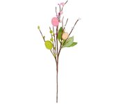 Easter Egg Cuttings Artificial Flowers Easter Decoration DIY Bird Eggs Fake Plant Room Table Ornaments Colorful Painting