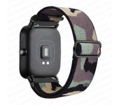 20mm/22mm band For GTS 4/2/2e/3/GTS2 Mini/GTR/4/3/Pro/GTR2/42mm/stratos Nylon Elastic Watch Bracelet Amazfit bip strap