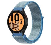 20mm 22mm Smart Strap for Amazfit Balance GT4/3/2 46mm Nylon Loop Bracelet Samsung Galaxy Watch 7 4/6 Classic 5 Pro 45mm