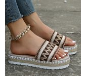 Women's thick so sandals, , flip flops, large, red, 43, 42, 41, 40