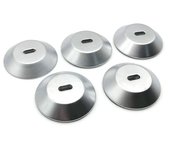 Anchor Plate Adhesive Security Plate with Slot for Cables to Lock Down Laptops, Tablets, Monitors,iPhone Smart Phone